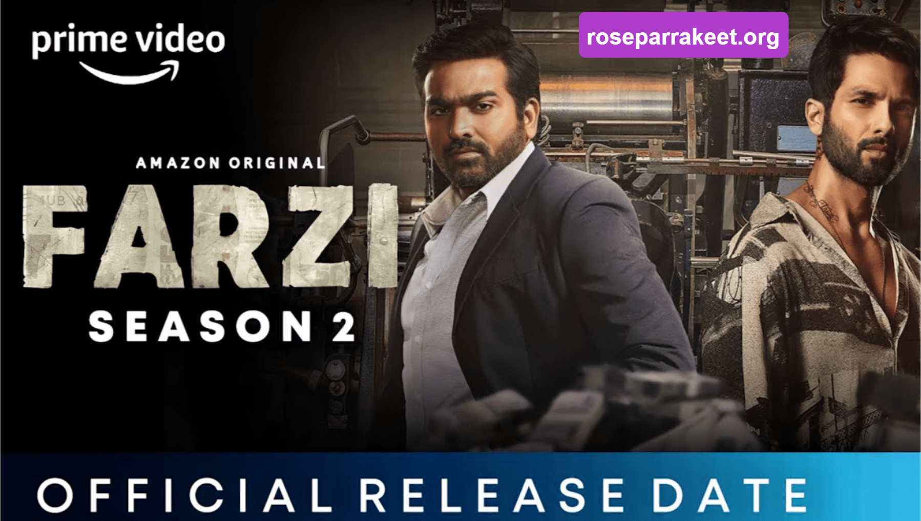 Farzi 2 Release Date: When Will It Premiere on Amazon Prime?